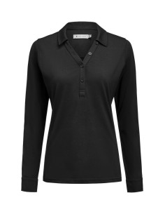 Polo elástico manga larga mujer American Supreme