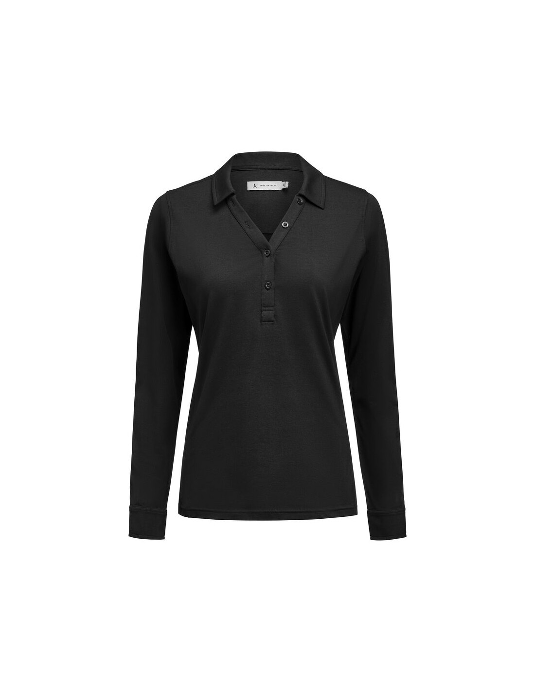 Polo elástico manga larga mujer American Supreme